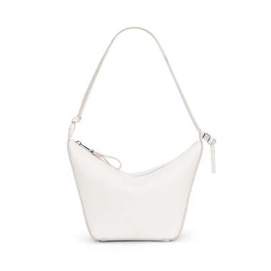 Loewe Mini Hammock Hobo Bag White White