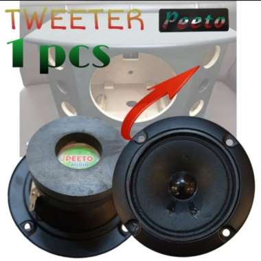 Tweeter Peeto 3 Inch Magnet Besar/Double Magnet