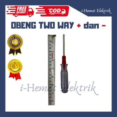 Obeng Bolak Balik Transparan Obeng 2 Way Obeng Cabut Obeng Timbal Balik Obeng Plus Minus Obeng Magne