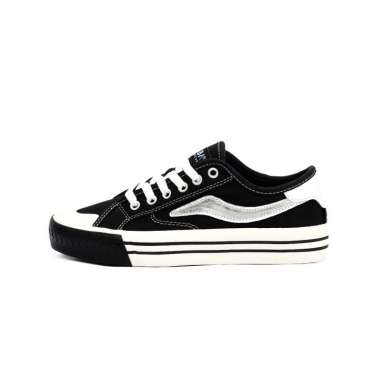 SABA Veron Pro Ice Black - Sepatu Sneakers Casual Pria Wanita 37 Hitam