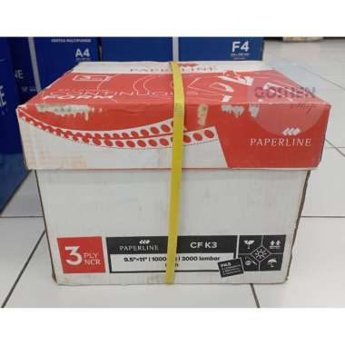Continuous Form 3 Ply PAPERLINE K3 Putih CF K3 Kertas Komputer