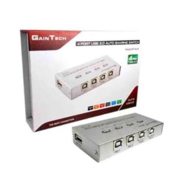 Usb 2.0 auto switch gaintech 4 port sharing for universal printer gt-4ua - Usb2.0 switcher printer 1