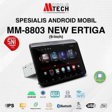 Headunit Double Din MM-8803 New Ertiga Mobiletech 9" 2GB / 32GB
