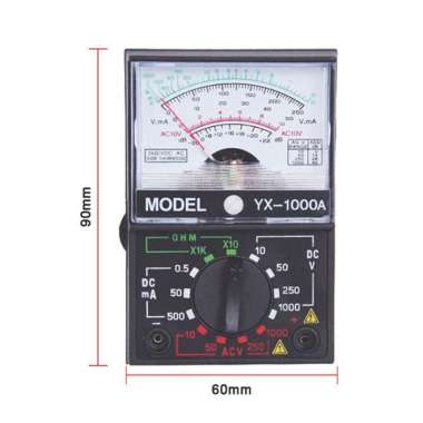 Multi Tester Analog Mini - Avo Meter Analog Mini YX-1000A