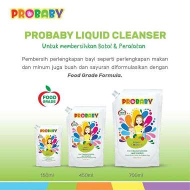 Probaby Baby Liquid Cleanser - Sabun Cuci Botol Bayi 700ml