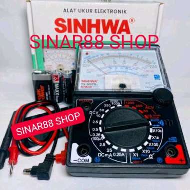 TESTER MULTITESTER MULTIMETER AVOMETER ANALOG SINWHA YX-360TRn YX360TRn BUZZER BUSSER + LED
