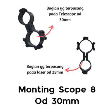 Monting Scope 8 Od 30mm