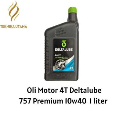 Oli Motor 4T Deltalube Daily 757 Premium 10W-40 1 Liter