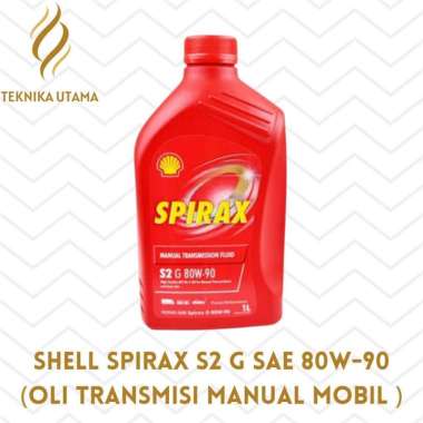 OLI TRANSMISI MANUAL SHELL SPIRAX S2 G SAE 80W-90 1 LITER