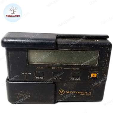Pager Telepon Motorola PMR 2000 Text Messenger Milenial Gadget Jadul