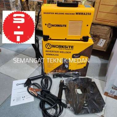 WMMA250 MESIN LAS TRAFO LAS LISTRIK INVENTER DIGITAL 250 A WORKSITE