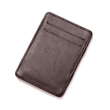 KODE K67O ORIGINAL IMPOR CUIKCA RFID HF555 DOMPET UANG KARTU MINI SULAP MAGICAL MONEY CLIP COKLAT