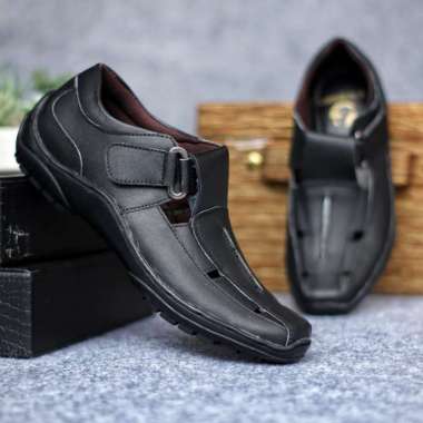 GRANDABLE DRAKEN Sepatu Formal Casual Kerja Kantor Pantofel Kasual Kulit Asli Pria Cowok / Cowo Keki