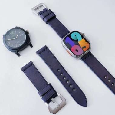 Voyage Leather Kulit Asli Strap Smartwatch 22mm Original [P1A22C]