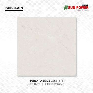 Granit Lantai Glossy Polished 60x60 | - Perlato Series | Sun Power grey