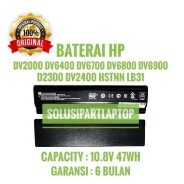 Baterai Compaq Presario a900 c700 f500 f700 v3000 v3500 dv2000 ORI