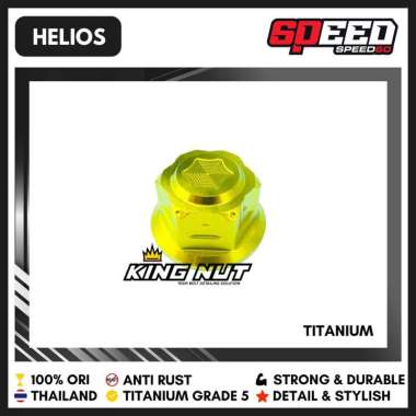 Mur Roda Belakang Yamaha Nmax XMAX Aerox Lexi Mur Yamaha Titanium Grade 5 Thailand King Nut Helios