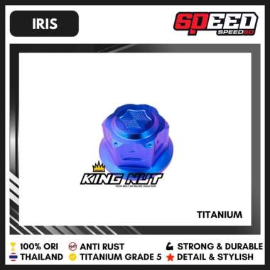 Mur Roda Belakang Yamaha Nmax XMAX Aerox Lexi Mur Yamaha Titanium Grade 5 Thailand King Nut Iris