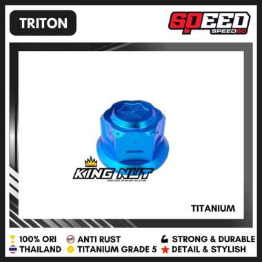 Mur Roda Belakang Yamaha Nmax XMAX Aerox Lexi Mur Yamaha Titanium Grade 5 Thailand King Nut Triton