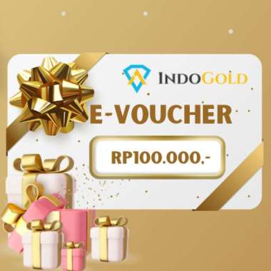 Voucher Indogold Rp100.000