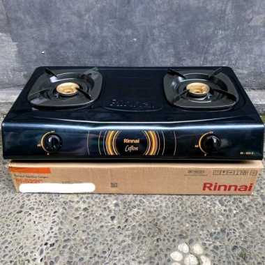 kompor gas rinnai 2 tungku teflon