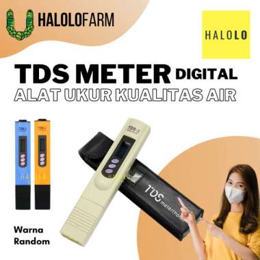 TDS Meter Hidroponik TDS PPM Alat Ukur Unsur dalam Air