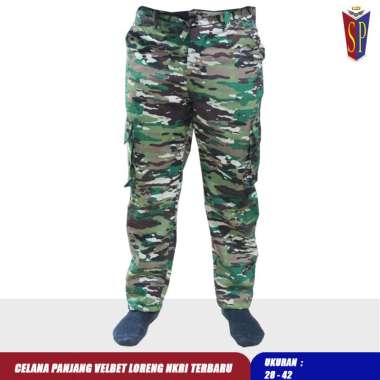 Celana Panjang Loreng NKRI Baru Velbed - Celana NKRI Velbed 40