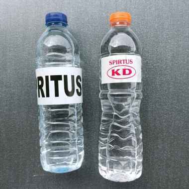 Spritus Bening Kemasan Botol 600 ml Sepritus Sepritus Sipiritus Kemasan 500 ml