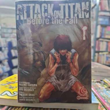 KOMIK ATTACK ON TITAN BEFORE THE FALL SET