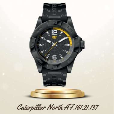 Caterpillar North AF.161.21.137 Jam Tangan Cat Pria Original