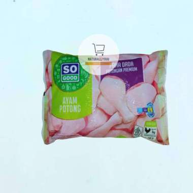 So Good Ayam Utuh Potong 10 / Paha Dada 1kg, Ukuran Paha Dada