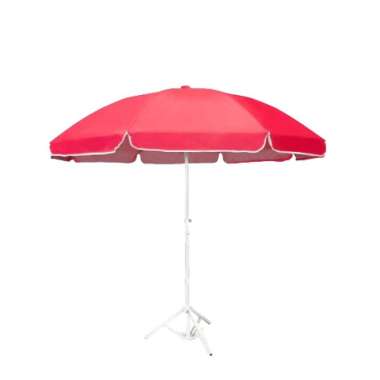 WINPU Payung Tenda Jualan Besar Ukuran Standar 180Cm - 215 Cm (Polos) Maroon - 180Cm