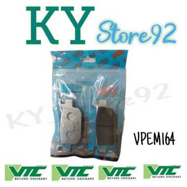 VTC Kampas Rem Belakang VPEM164 Vario 160 ABS . PCX 150 ABS CBS 2018 . Benelli TNT 250 . ADV 150 160