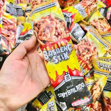 Jual Aneka Cemilan Stik Renyah Kemasan Kecil 25 Gram (Basreng, Makaroni, Mie Lidi, Usus Ayam Goreng)