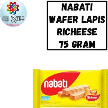 Nabati Wafer Kemasan Besar - Richoco - Richeese - Pink Lava - Black - Richeese