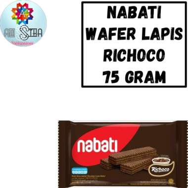Nabati Wafer Kemasan Besar - Richoco - Richeese - Pink Lava - Black - Richoco