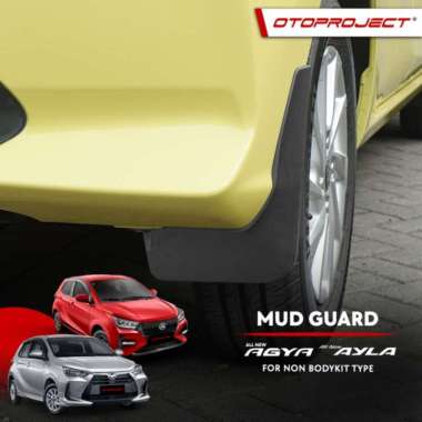 Mud Guard A.N Agya / A.n Ayla 2023 (Non Bodykit) (4 Pcs)