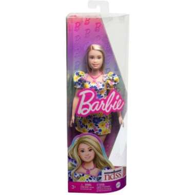 Barbie Fashionistas Doll #208, Barbie Doll With Down Syndrome Wearing Floral Dress FBR37 HJT05