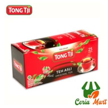 Promo Harga Tong Tji Teh Celup Original Tea Tanpa Amplop per 25 pcs 2 gr - Blibli