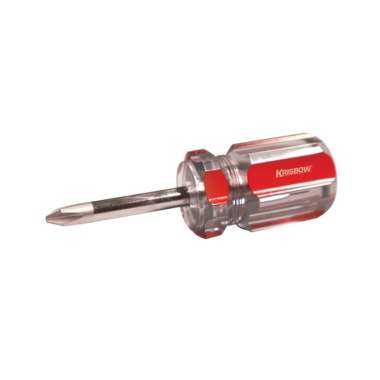 Krisbow Screwdriver Obeng Plus Crystal 6x38 Mm