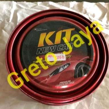 Kit Kaleng Merah New Car Paste Wax Poles Kompon Compound Mobil Motor Baru Compon Compond Waks