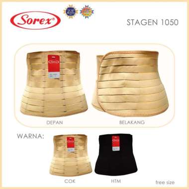 [TOMS] SOREX 1pcs Stagen Pengecil Pelangsing Perut SOREX 1050