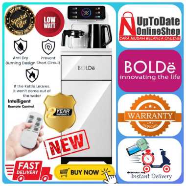 BOLDE SMART FOUNTAIN CAPPUCINO DISPENSER DISPLAY TOUCHSCREEN GALON BAWAH BOLDE DISPENSER DF-C280TS B