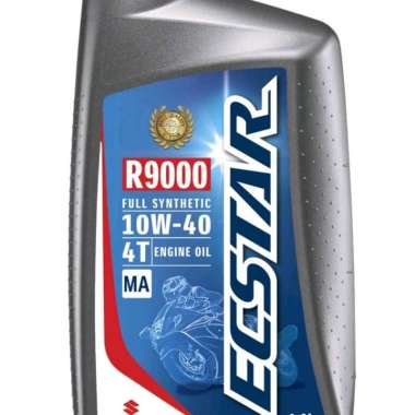 OLI MESIN MOTOR SUZUKI SGO ECSTAR R9000 100% FULL SYNTHETIC 10W-40 1.3L 1300ML - FOR ALL SUZUKI GSX-