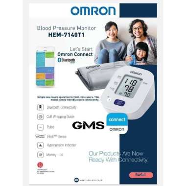 Tensimeter Omron HEM-7140T1 Bluetooth / Tensi Digital Omron