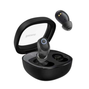 Baseus WM02 Plus / Bowie WM-02 TWS True Wireless Earbuds Bluetooth WM02 Plus - Hitam