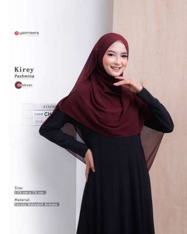 PASHMINA KIREY 2.0 Semua Ukuran CORDOVAN