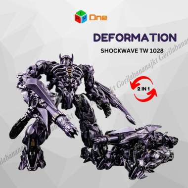 Robot Transformers shockwave Baiwei spock interstellar piratis TW-1028 Decepticon