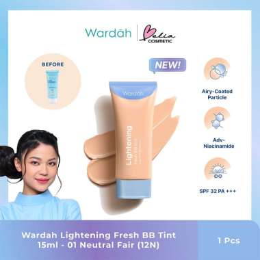WARDAH EVERYDAY & LIGHTENING BB CREAM 15ML 30ML | KRIM BB WARDAH LIGHT NATURAL LGTHN-01 NtrlFair 15 