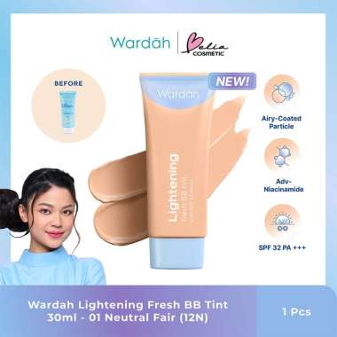WARDAH EVERYDAY & LIGHTENING BB CREAM 15ML 30ML | KRIM BB WARDAH LIGHT NATURAL LGTHN-01 NtrlFair 30 